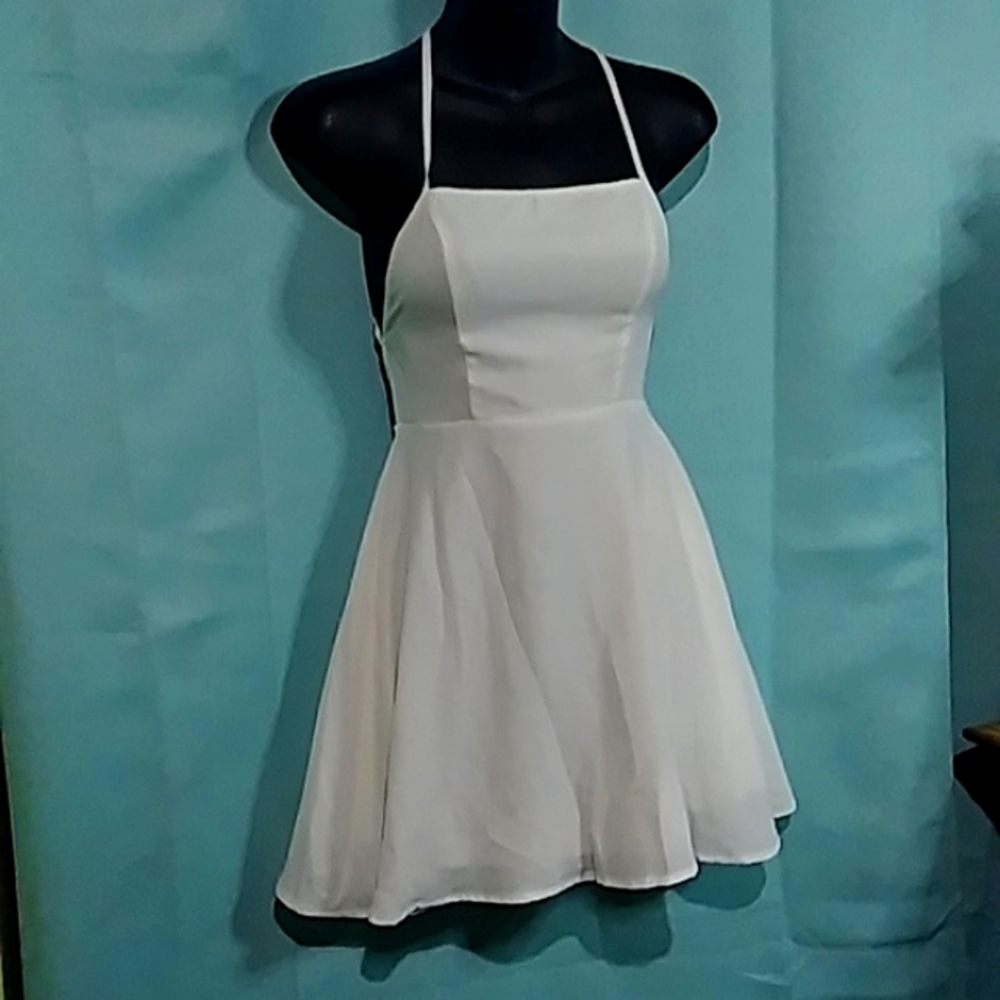 SHEIN DRESS WHITE